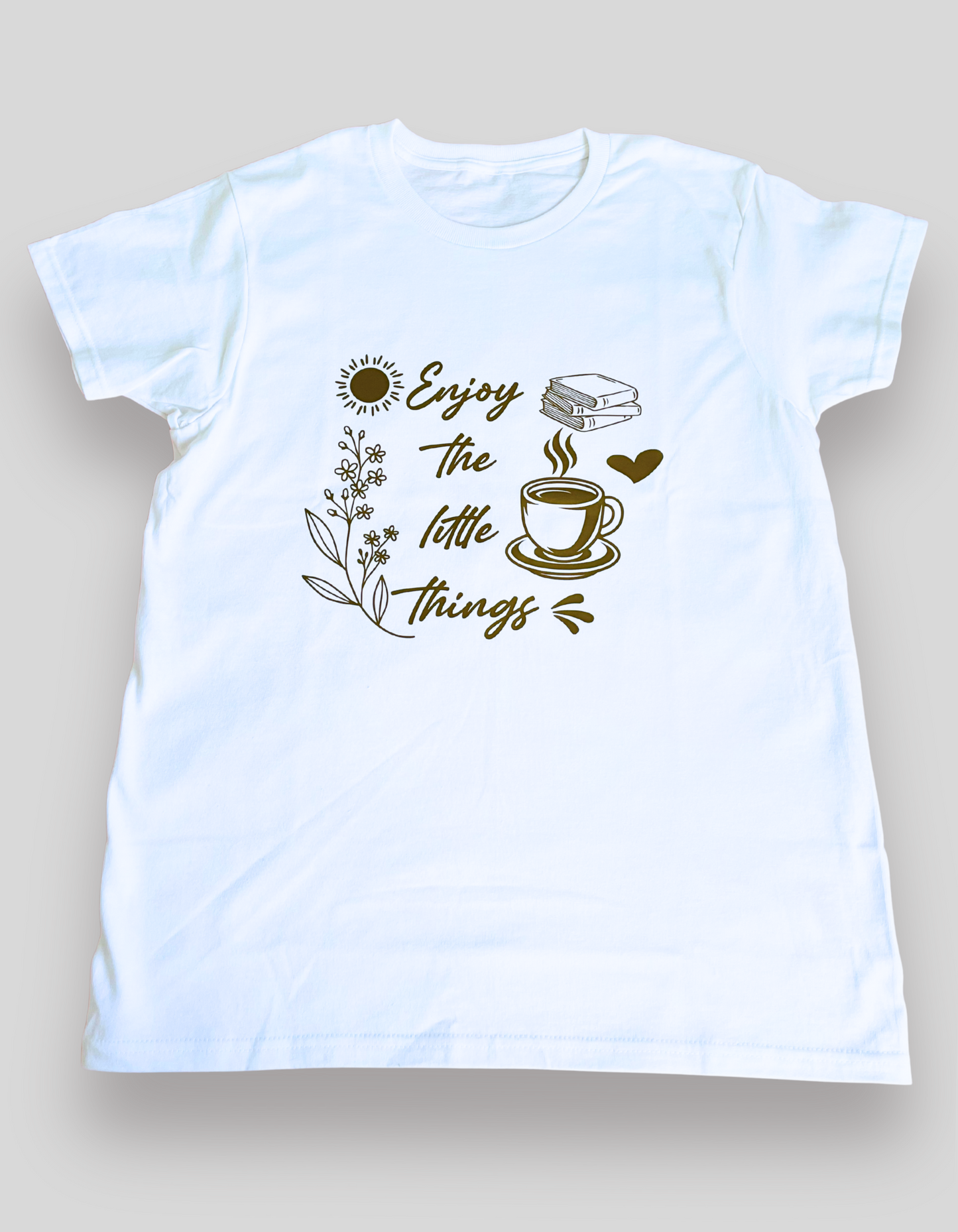 Everyday Essential Cotton T-shirt / enjoy the little things