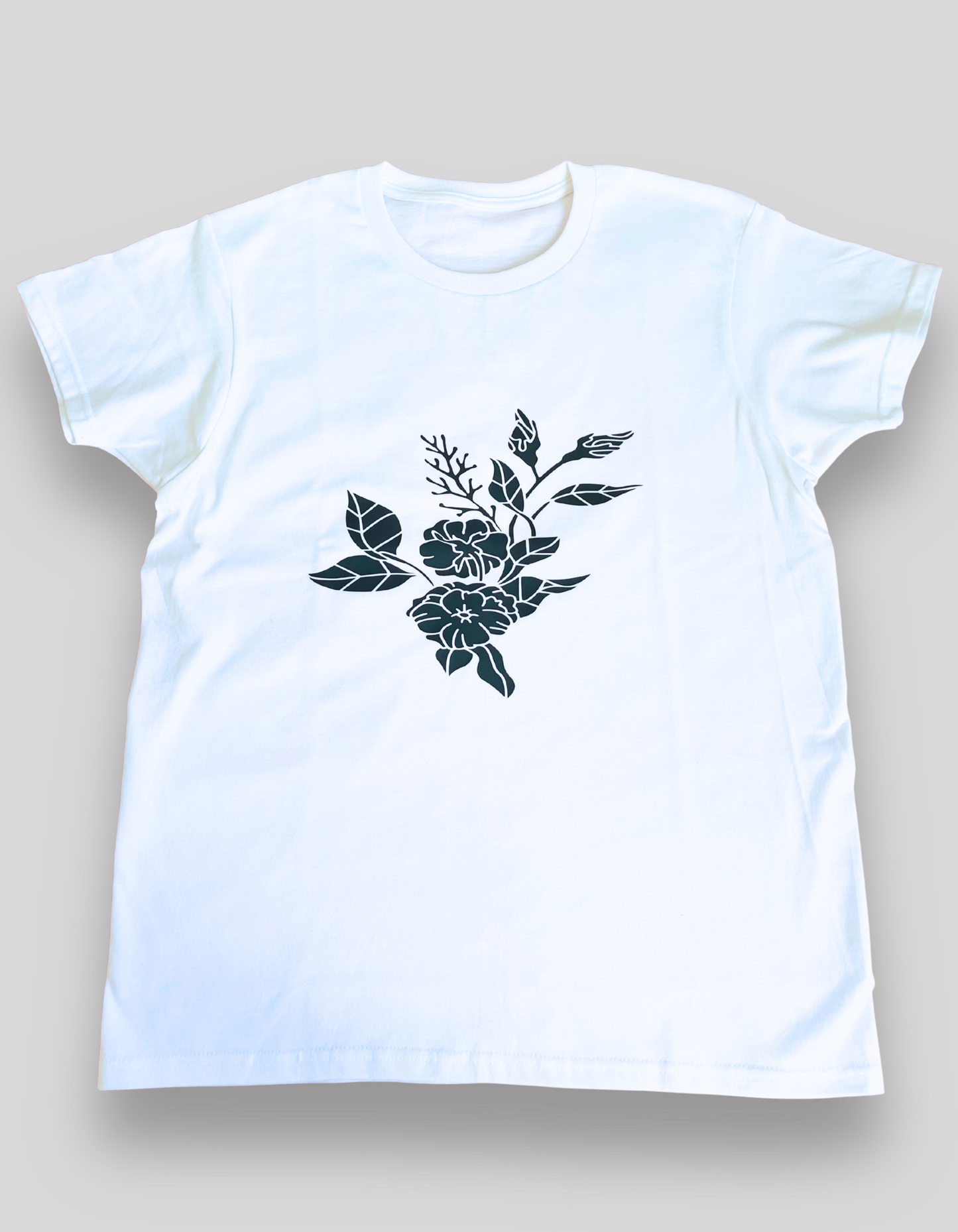 Everyday Essential Cotton T-shirt / flower